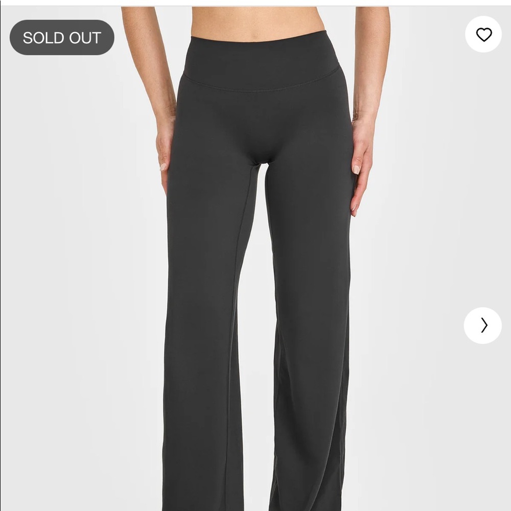 Oner Active soft black straight legs medium short